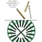 Alpine Industries 38 gal Round Outdoor Can, Green, Galvanized Steel, 27 in ALP479-38-1-GRN - alternate 4